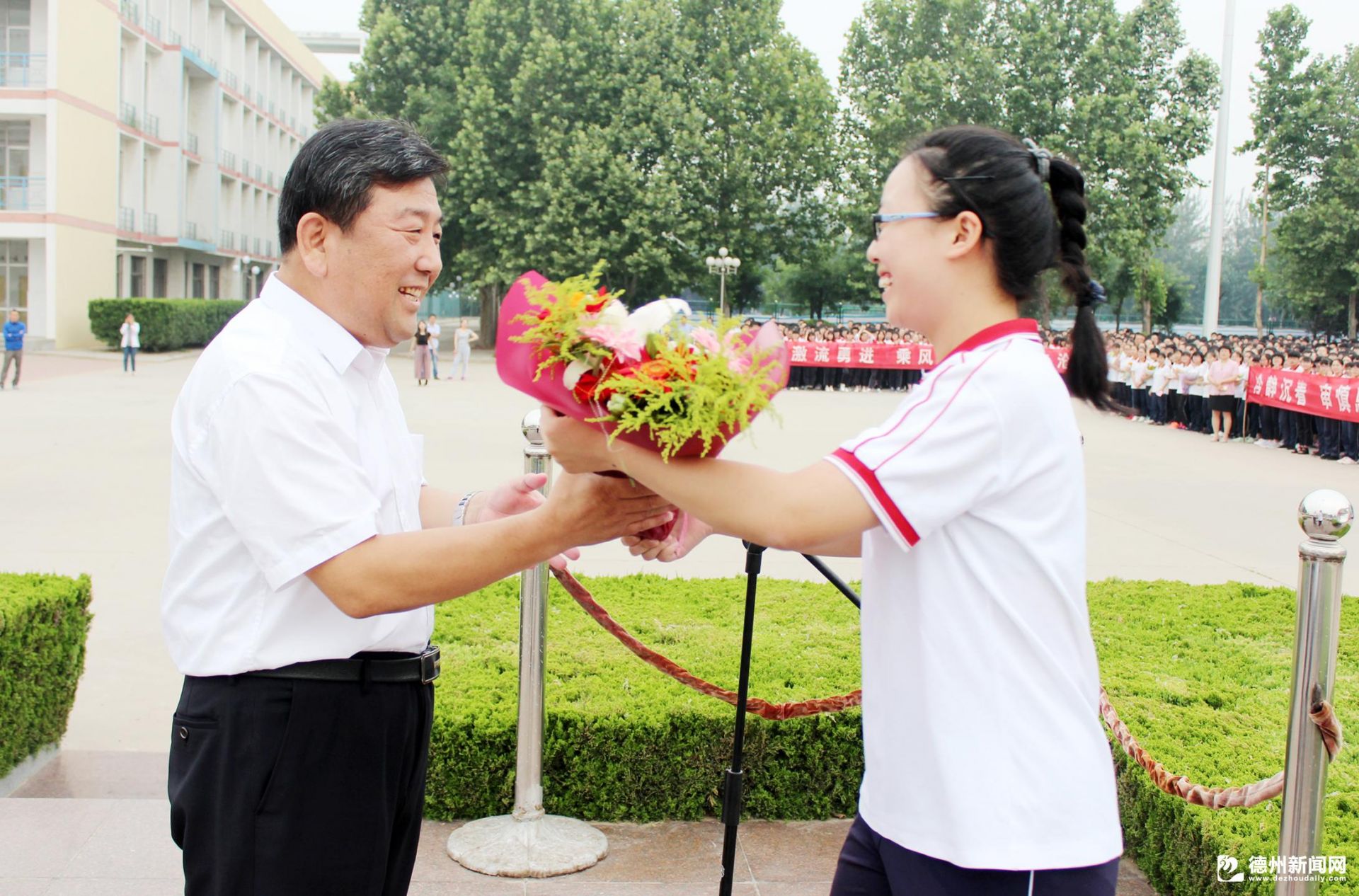 临邑一中校长张玉坤:名师团队助推名校崛起