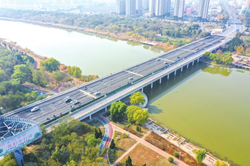 德州东风路岔河桥通车