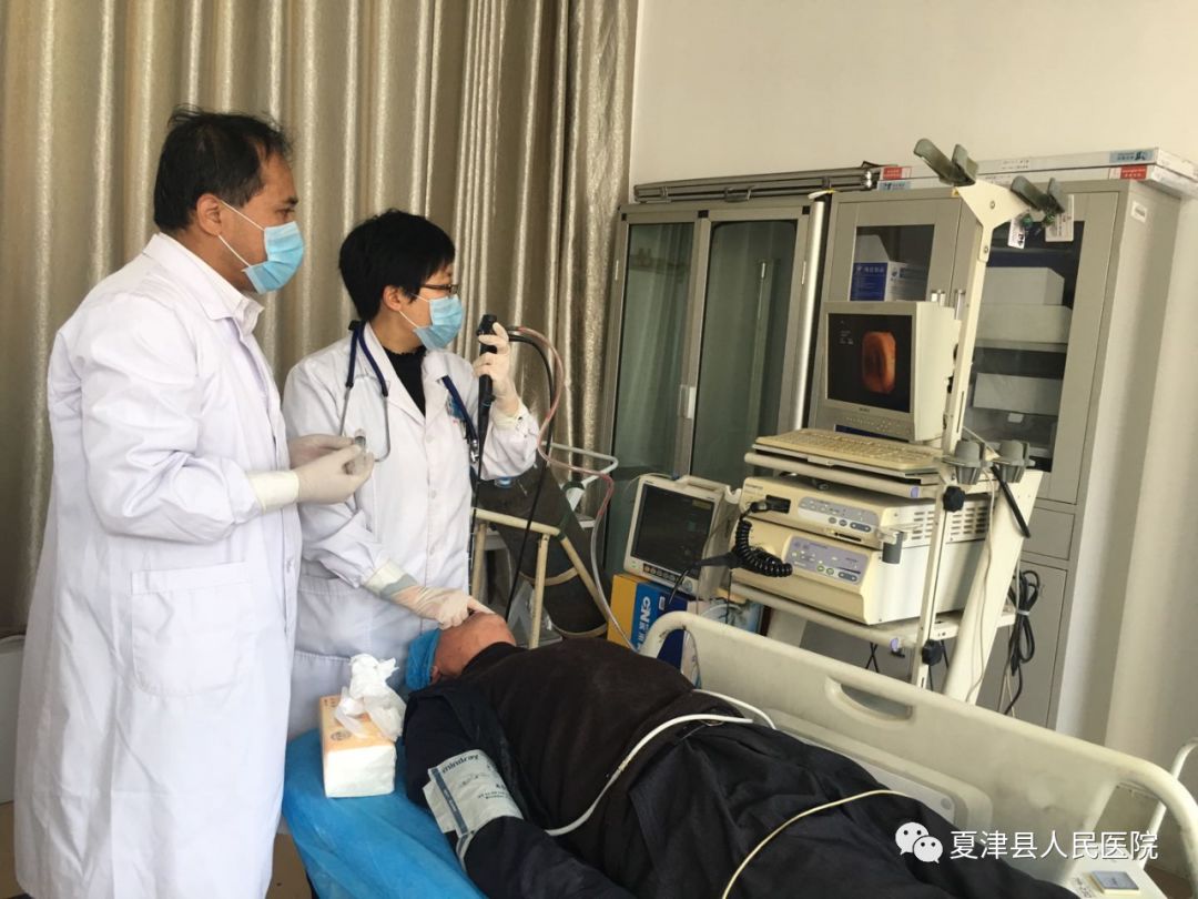 夏津人民医院成功开展首例纤维支气管镜检查