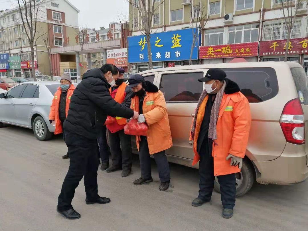 默默奉献的人最美!德州禹城:疫情当前,爱心人士情系环卫工人