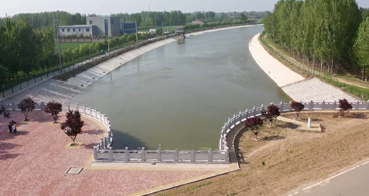 千年运河世纪复苏德州四女寺水利枢纽开闸泄水京杭大运河本世纪首次