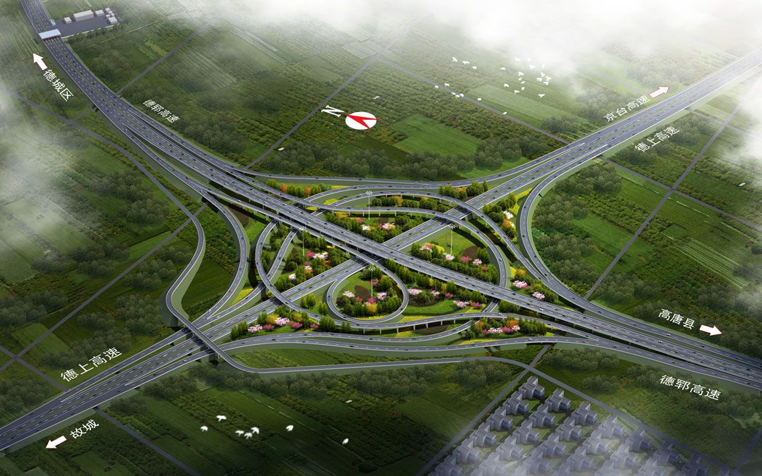 德郓高速公路规划图图片