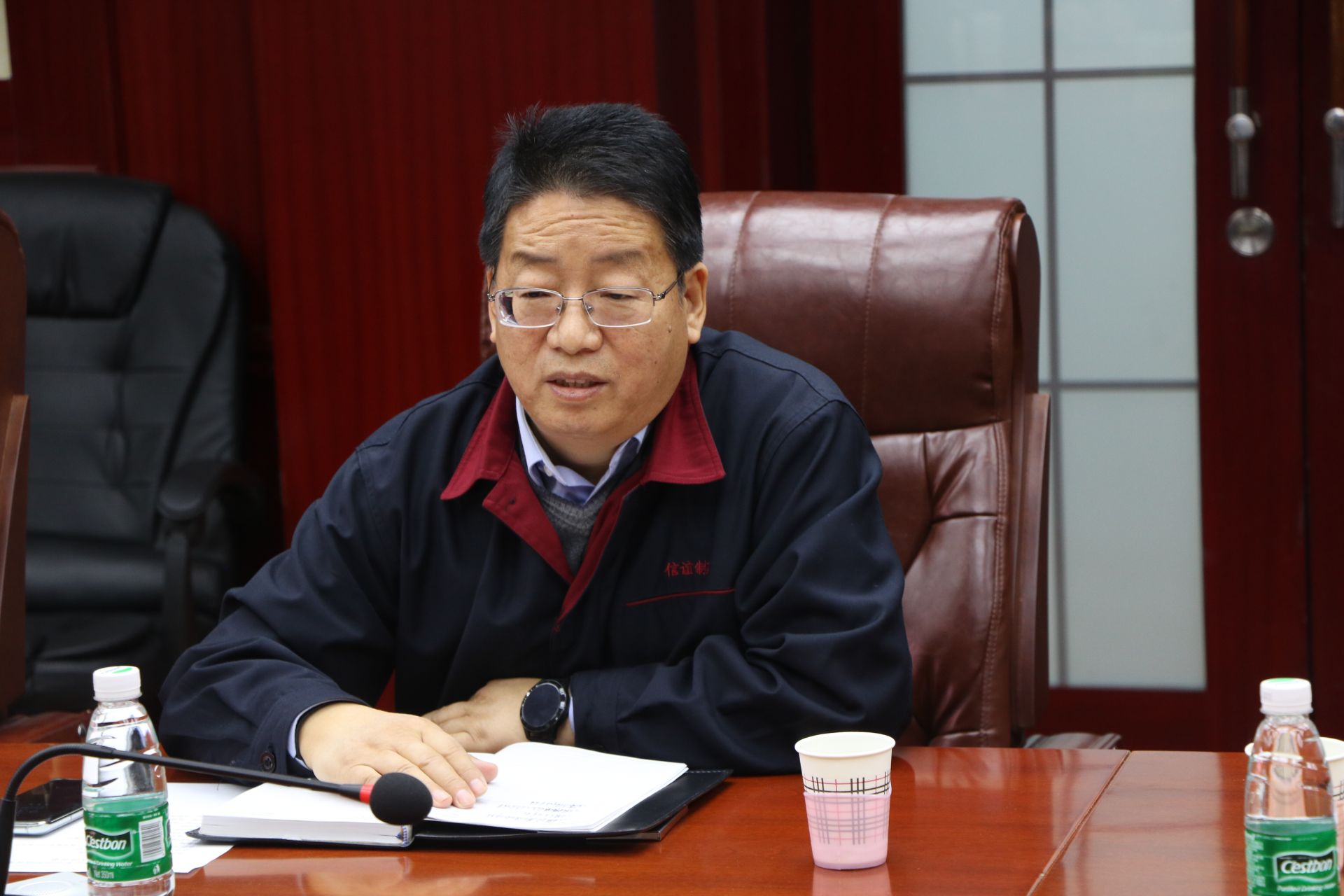 11月27日,德州学院医药与护理学院院长孙汉文带领山东省新型药用辅料