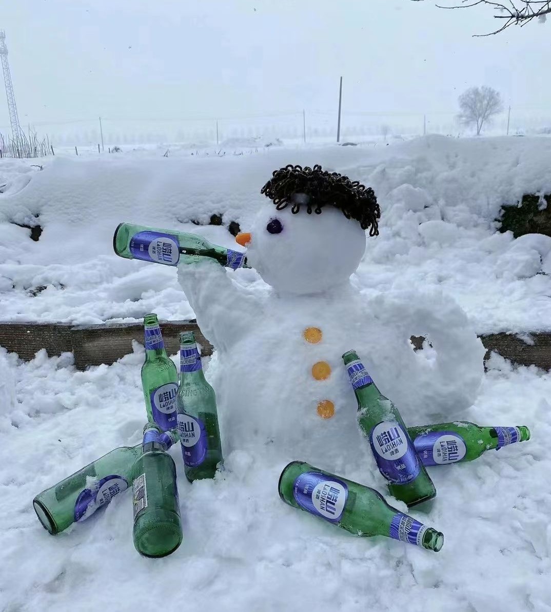 堆雪人大赛轮到德州了抓紧晒出你的雪人吧